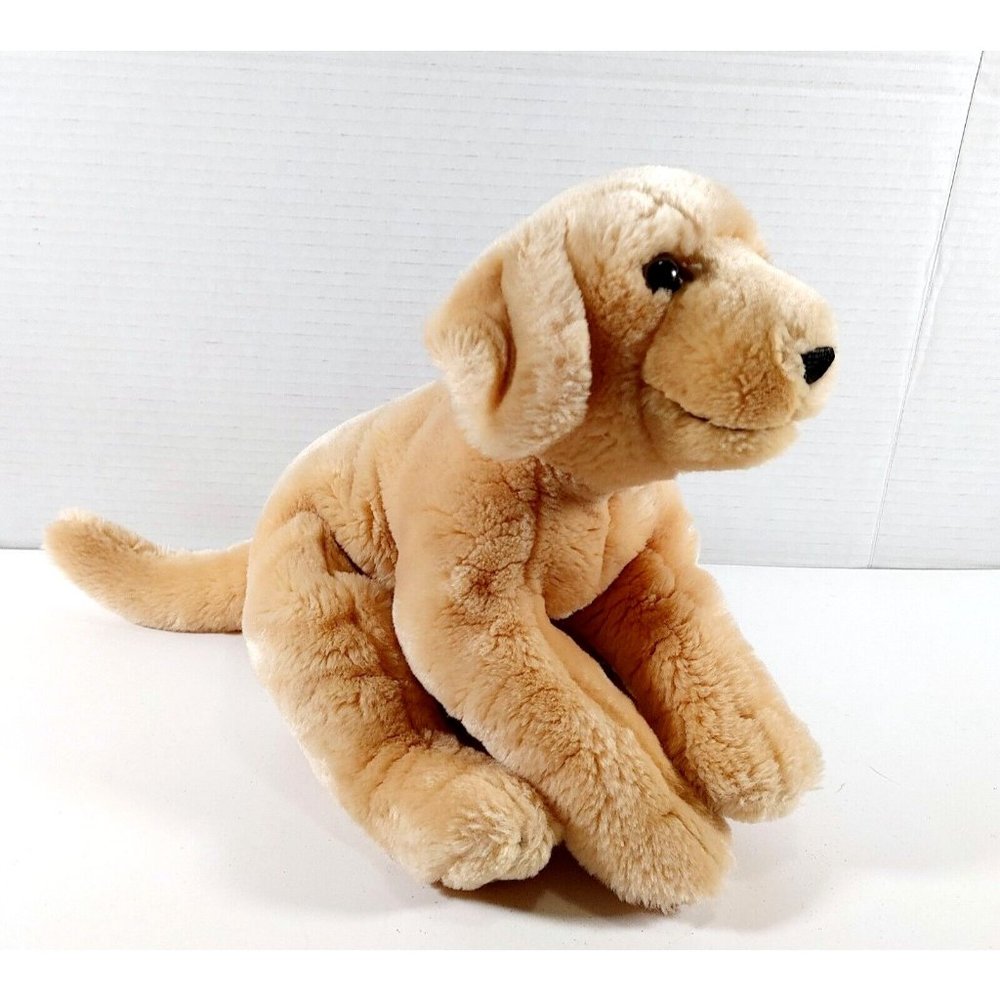 Kids Preferred Labrador Retriever Yellow Lab Puppy Dog Plush Vintage Toy